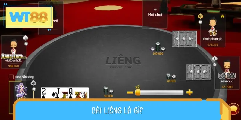 Bài Liêng là một trong những tựa game dân gian sử dụng bộ bài tây 52 lá