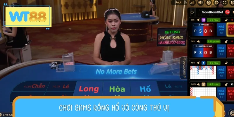 Chơi game Rồng Hổ được đánh giá hấp dẫn
