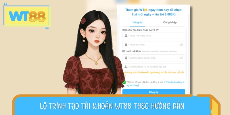 Các bước đăng ký WT88 chuẩn xác theo hướng dẫn