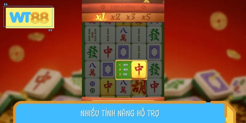 Các tính năng được hệ thống hỗ trợ trong Nổ hũ Đường Mạt Chược