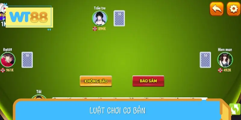 Luật chơi Sâm cơ bản cho người mới nhập môn đơn giản nhất