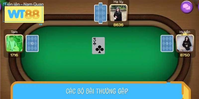 Một số bộ bài thường gặp khi đánh Tiến lên miền Nam